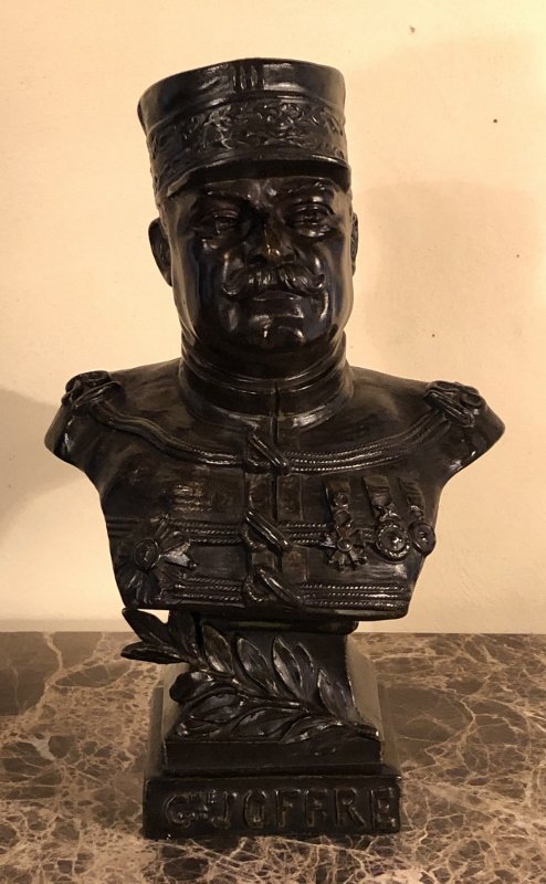 Bust Of General Joffre After Henry Fugère-photo-7