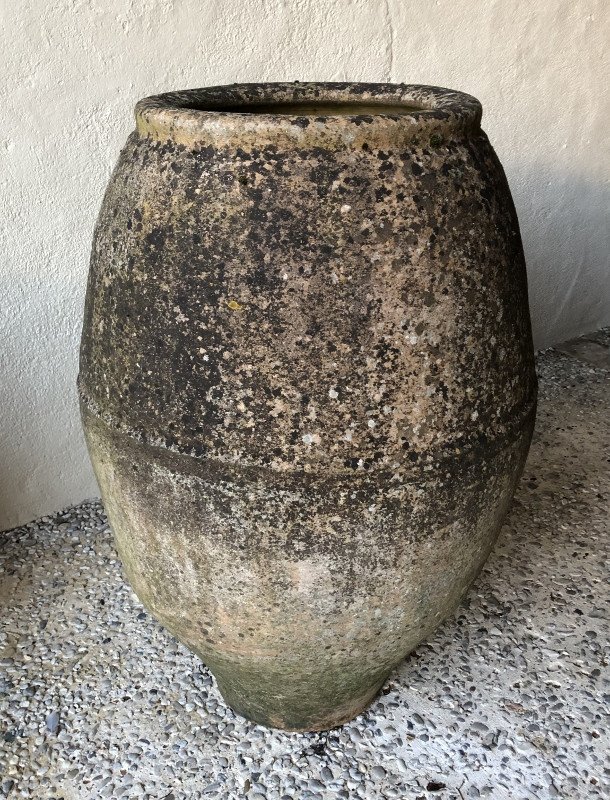 Large Terracotta Jar XXth Century-photo-3