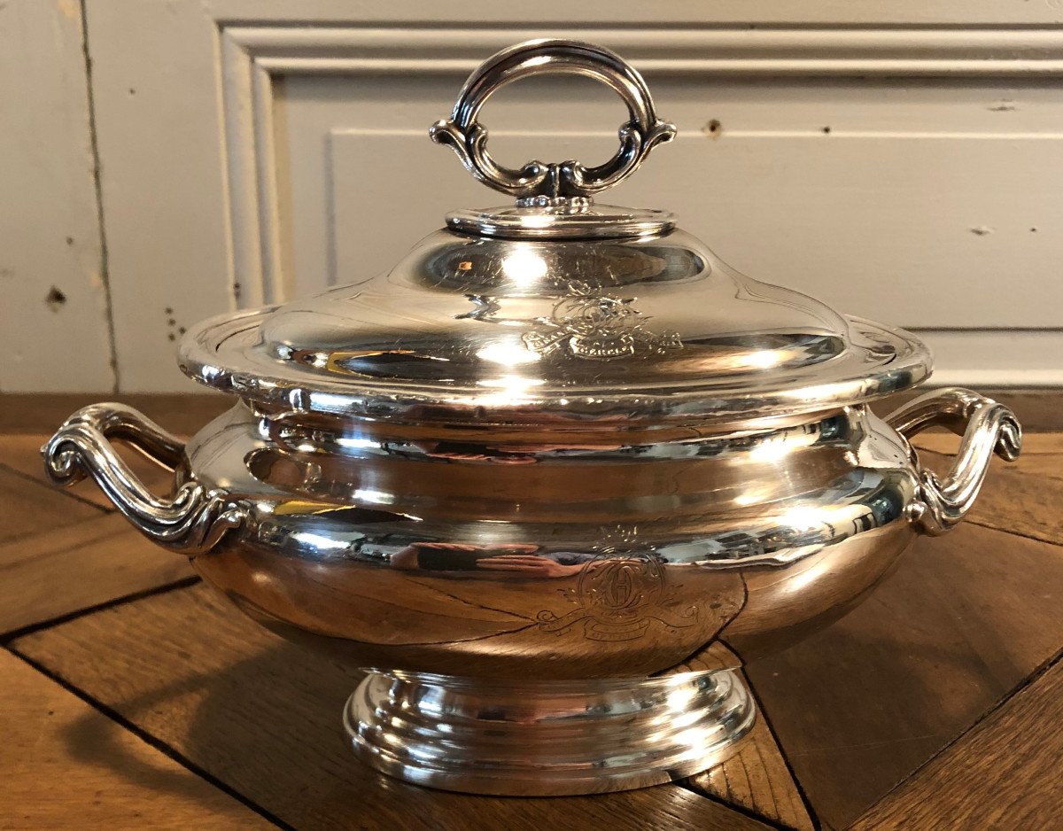 L&eacute;gumier Couvert De Style Louis XV XIX&deg; Si&egrave;cle -photo-7