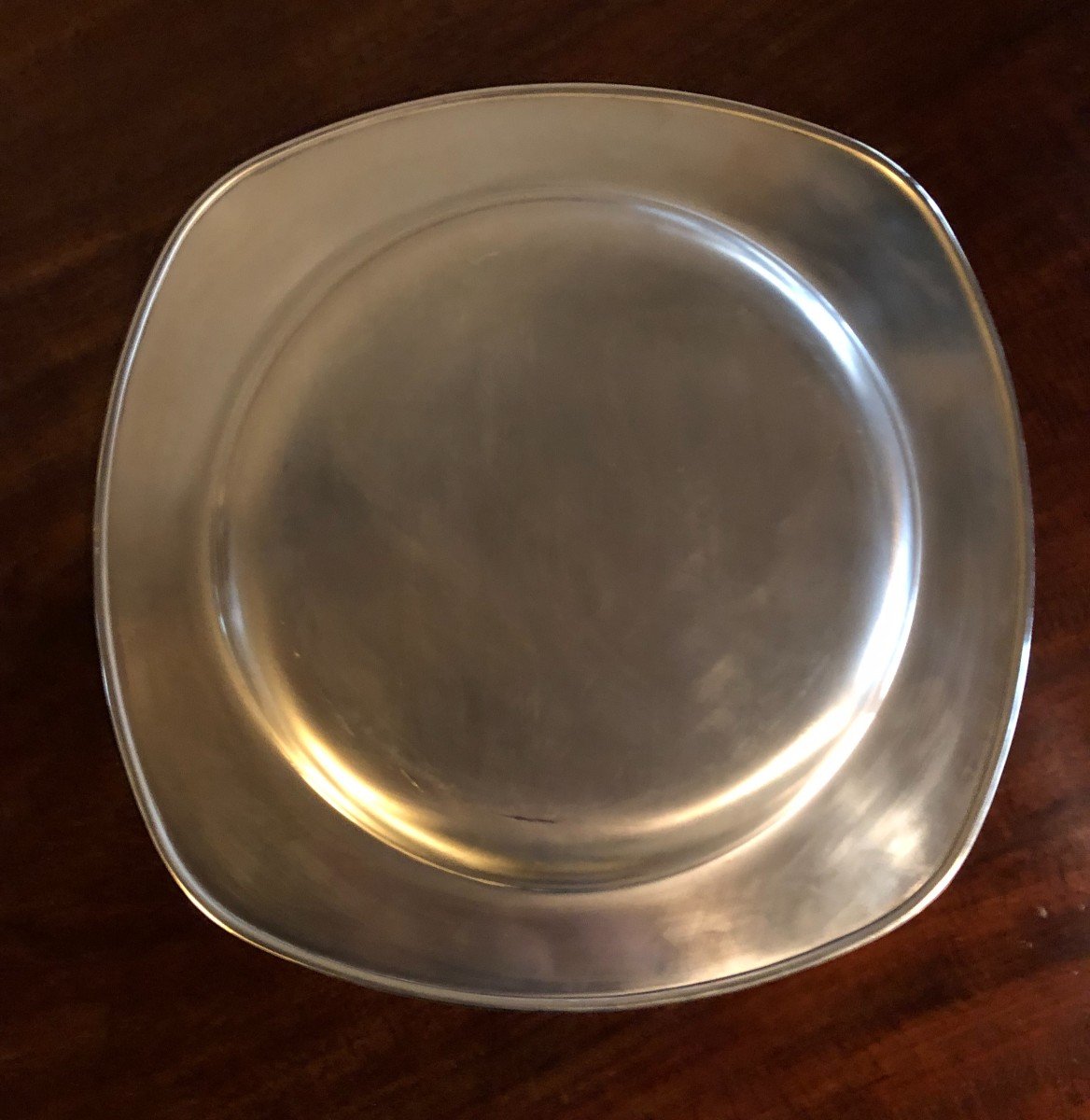 Art-deco Style Christofle Dish In Silver Metal-photo-4