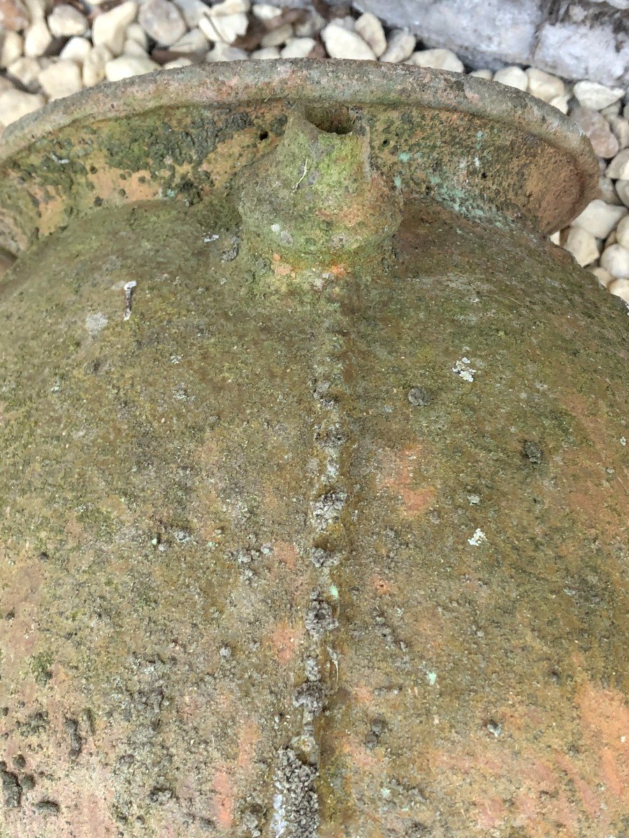 XIXth Century Terracotta Oil Jar-photo-4