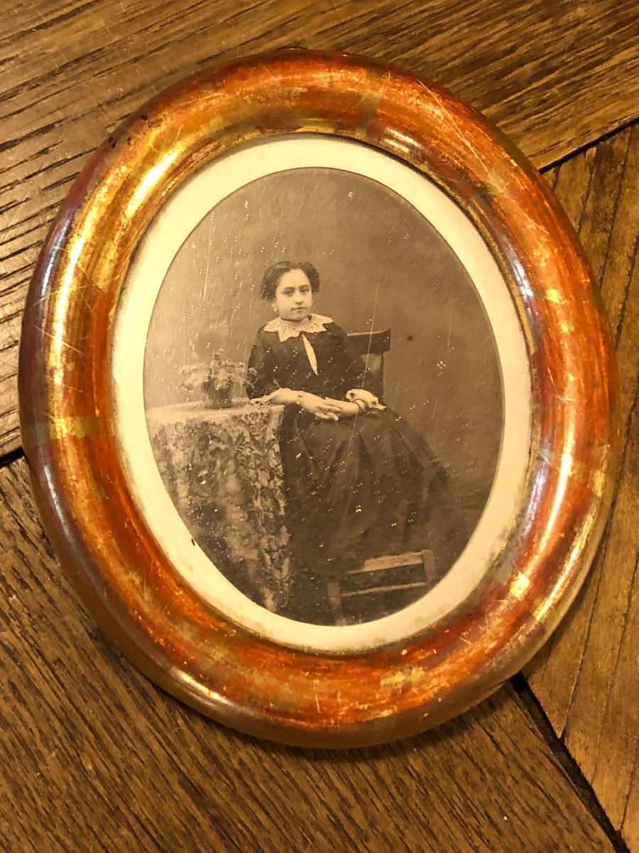 Daguerreotype Portrait Of A Young Girl-photo-3