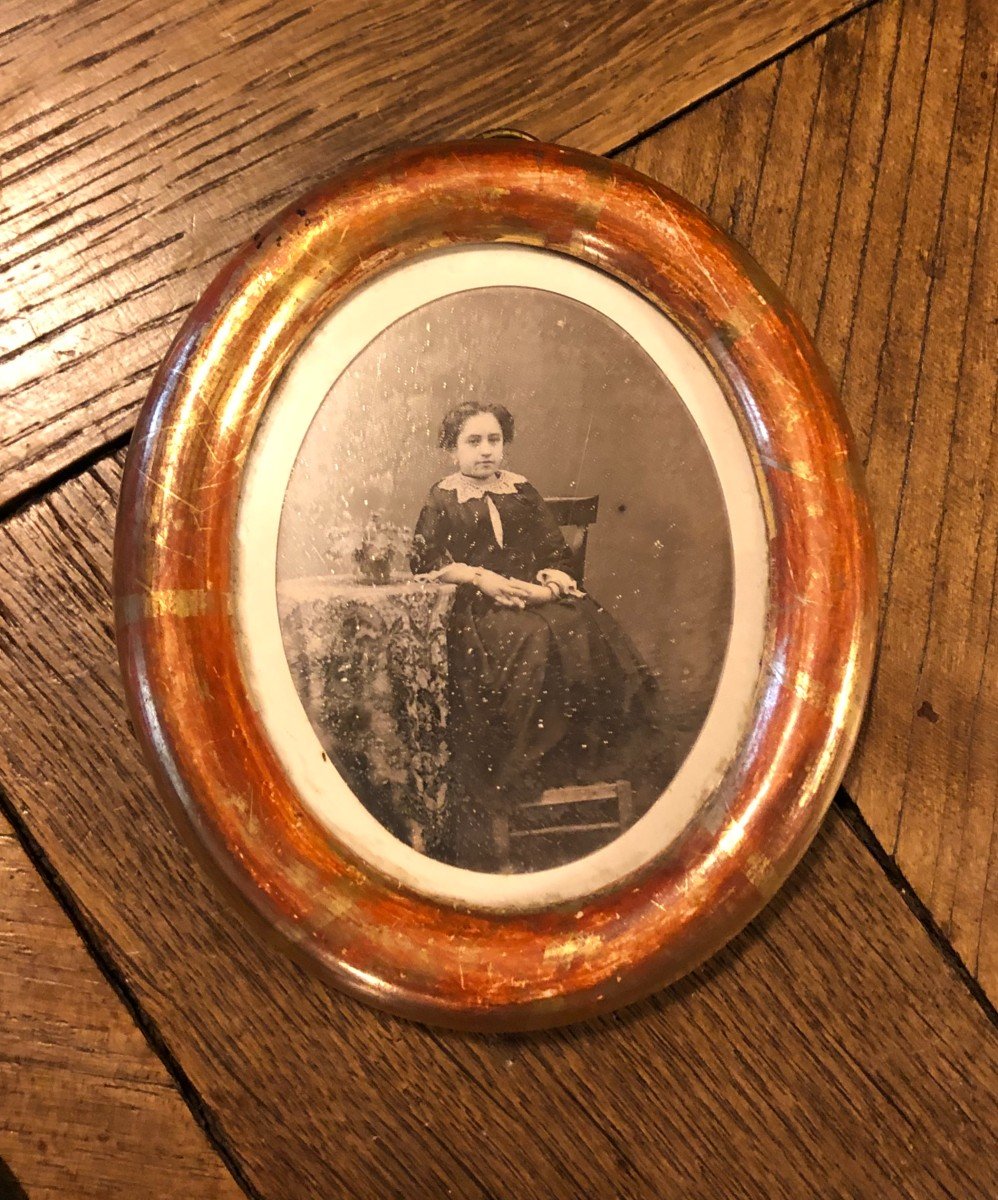 Daguerreotype Portrait Of A Young Girl