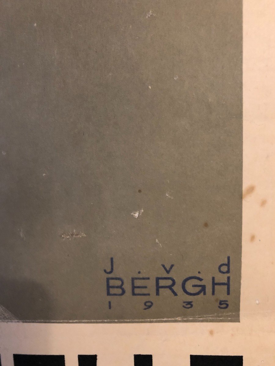 Poster Universal Exhibition Brussels Van Der Bergh 1935-photo-2