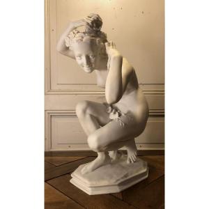 Flora After Carpeaux, Sèvres Porcelain Biscuit, 1927