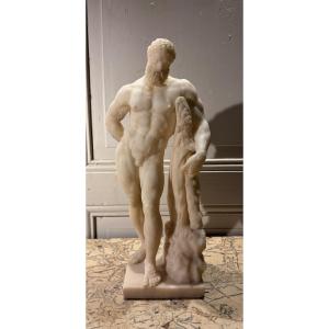 Hercule Farnèse en albâtre Grand Tour