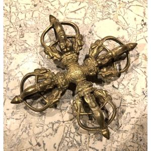Bronze Dorge Vajra Tibet 19th Century
