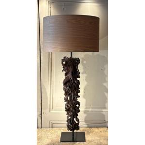Large Regency-style 18th-century Chandelier With Cascading Flowers And Leaves