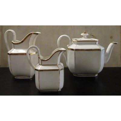 Porcelain Tea Service From Paris Nineteenth Century