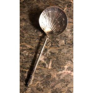 Silver Service Shovel Minerva Hallmark In The Shape Of A Shell