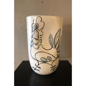 Cerart Monaco Rooster Vase