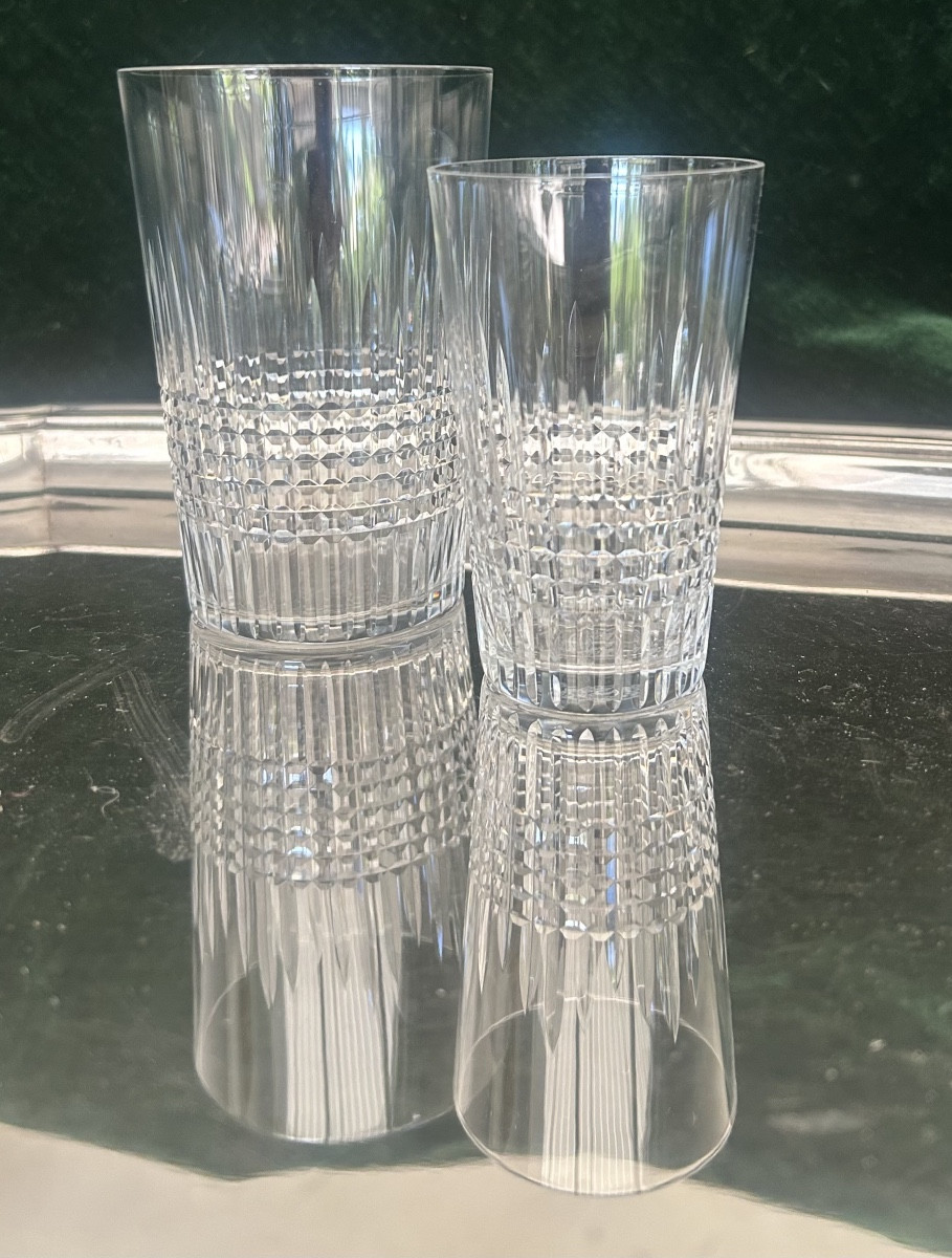 Baccarat Nancy ensemble de 11 verres-photo-2