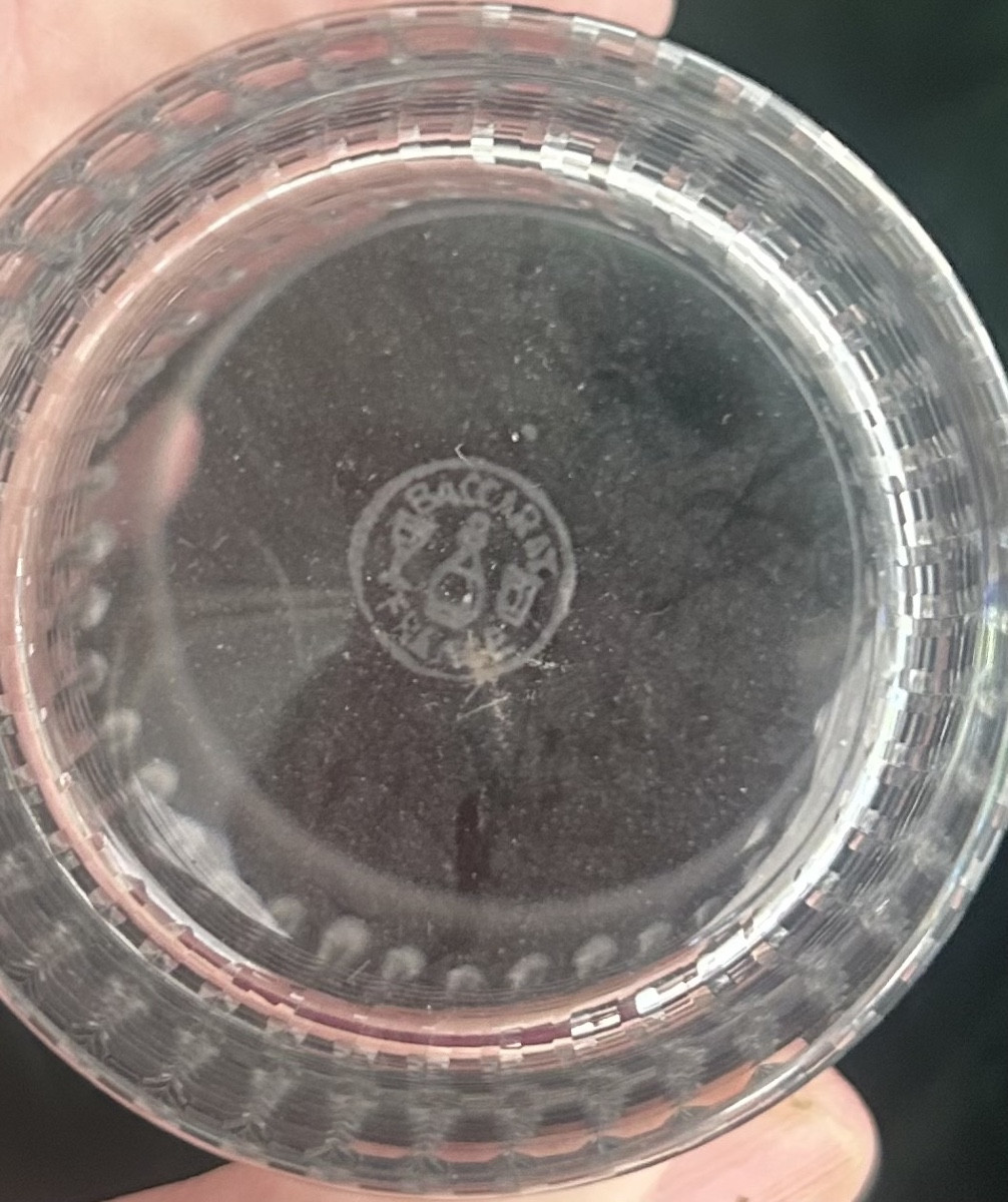 Baccarat Nancy ensemble de 11 verres-photo-4