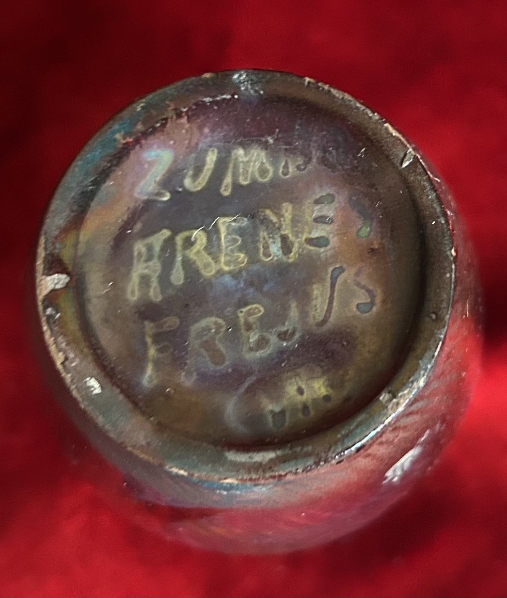 Small Vase With Metallic Reflections By Zumbo -photo-2