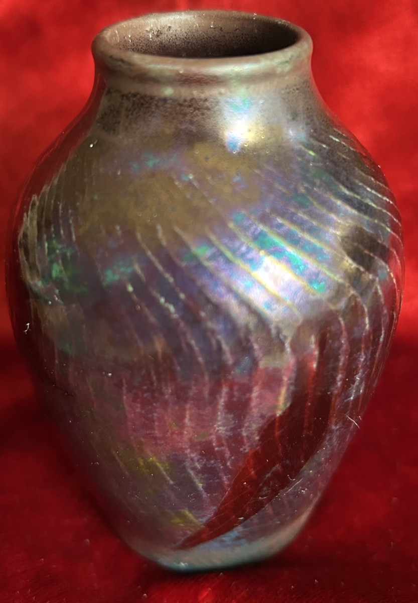 Small Vase With Metallic Reflections By Zumbo -photo-4