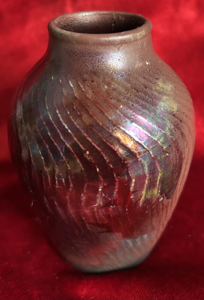 Small Vase With Metallic Reflections By Zumbo -photo-1