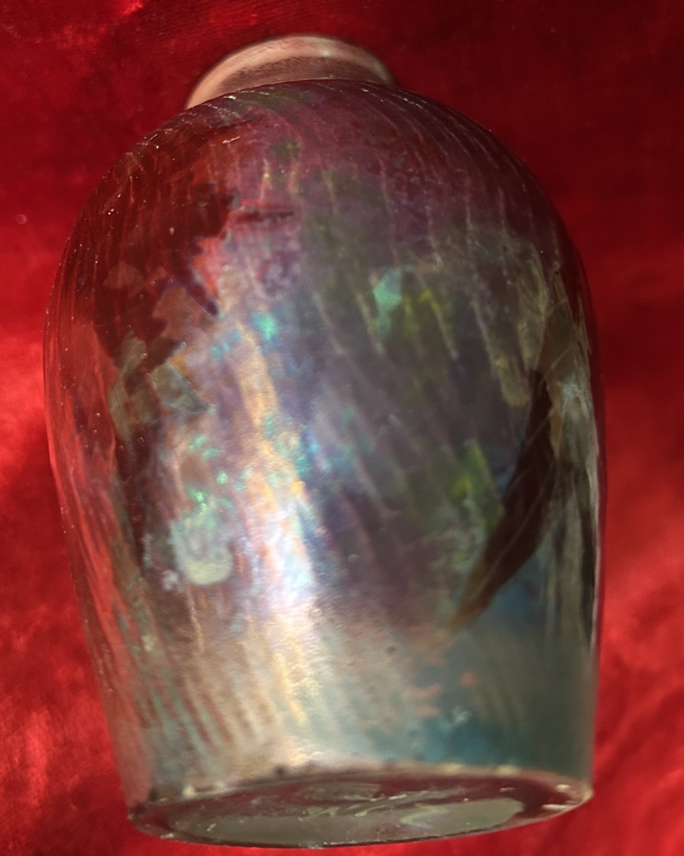 Small Vase With Metallic Reflections By Zumbo 