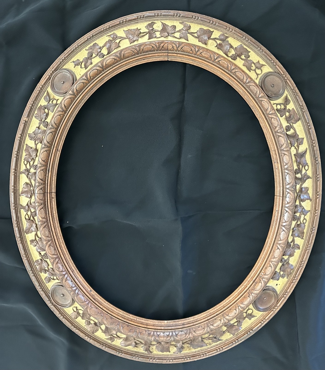 Fra Petralli Carved Walnut Veneer Frame