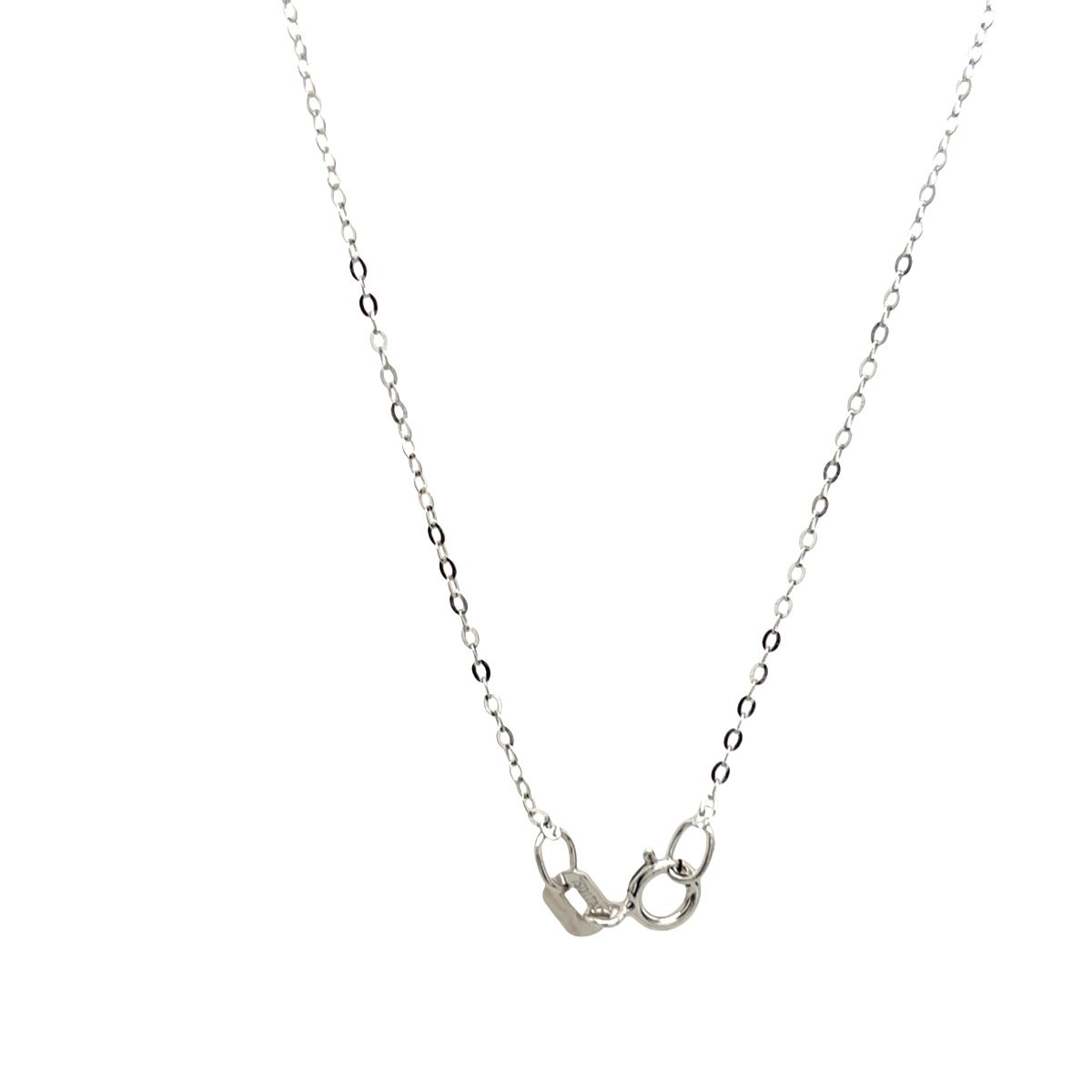 Amethyst And Diamond Pendant Set In 18-carat White Gold-photo-1