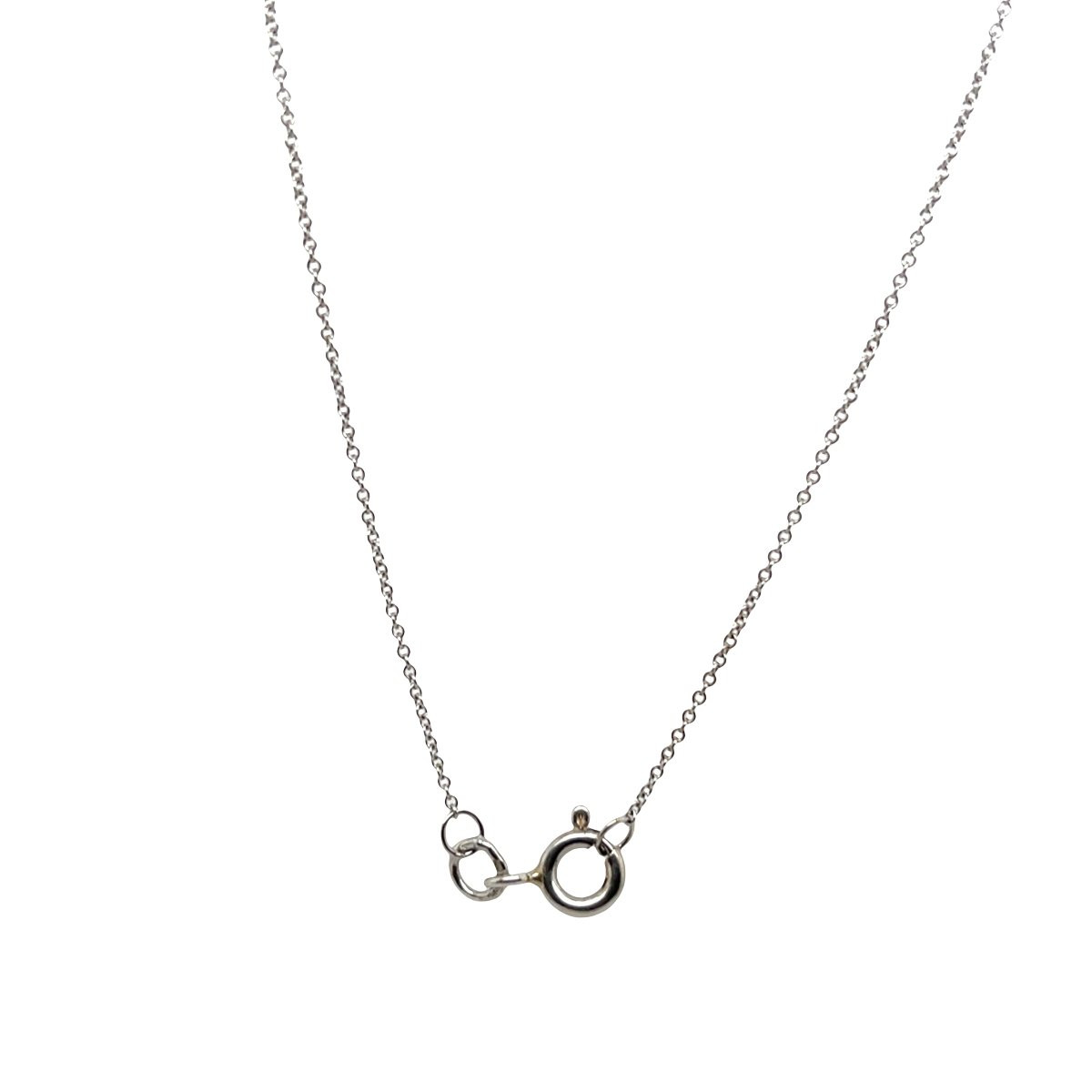 Pendant In 18-carat White Gold With Blue Topaz And Diamonds-photo-1