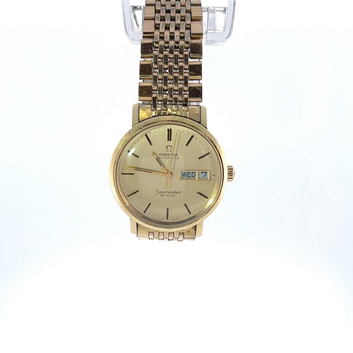 Vintage Omega Seamaster De Ville Automatic Wristwatch With Day And Date