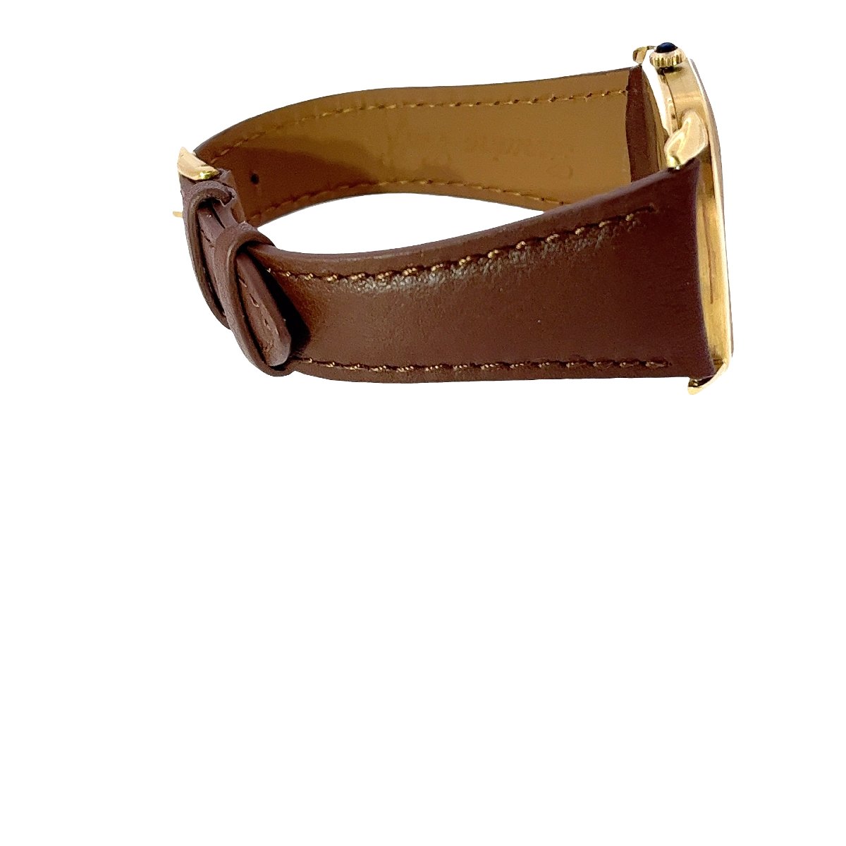 Montre Corum Vintage Tank – Or jaune 18 carats, cadran marron soleil-photo-6