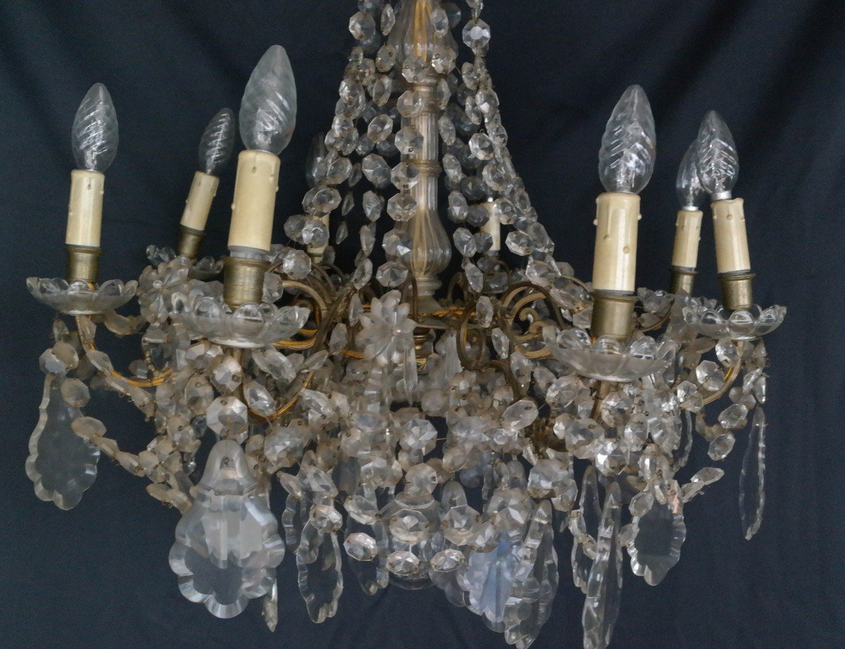 Tassel Chandelier With 8 Arms Of Lights-photo-2