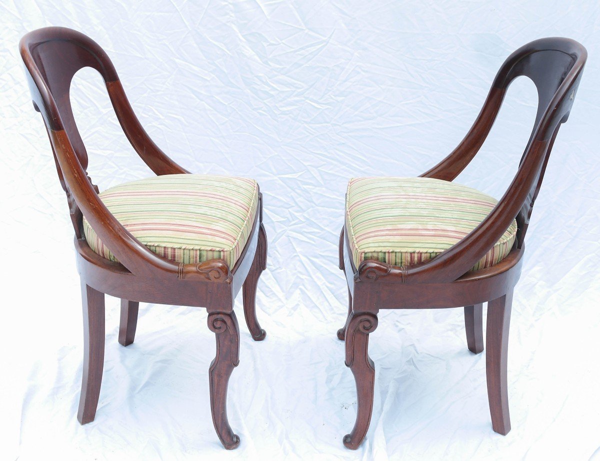 Paire De Chaises Gondoles-photo-2