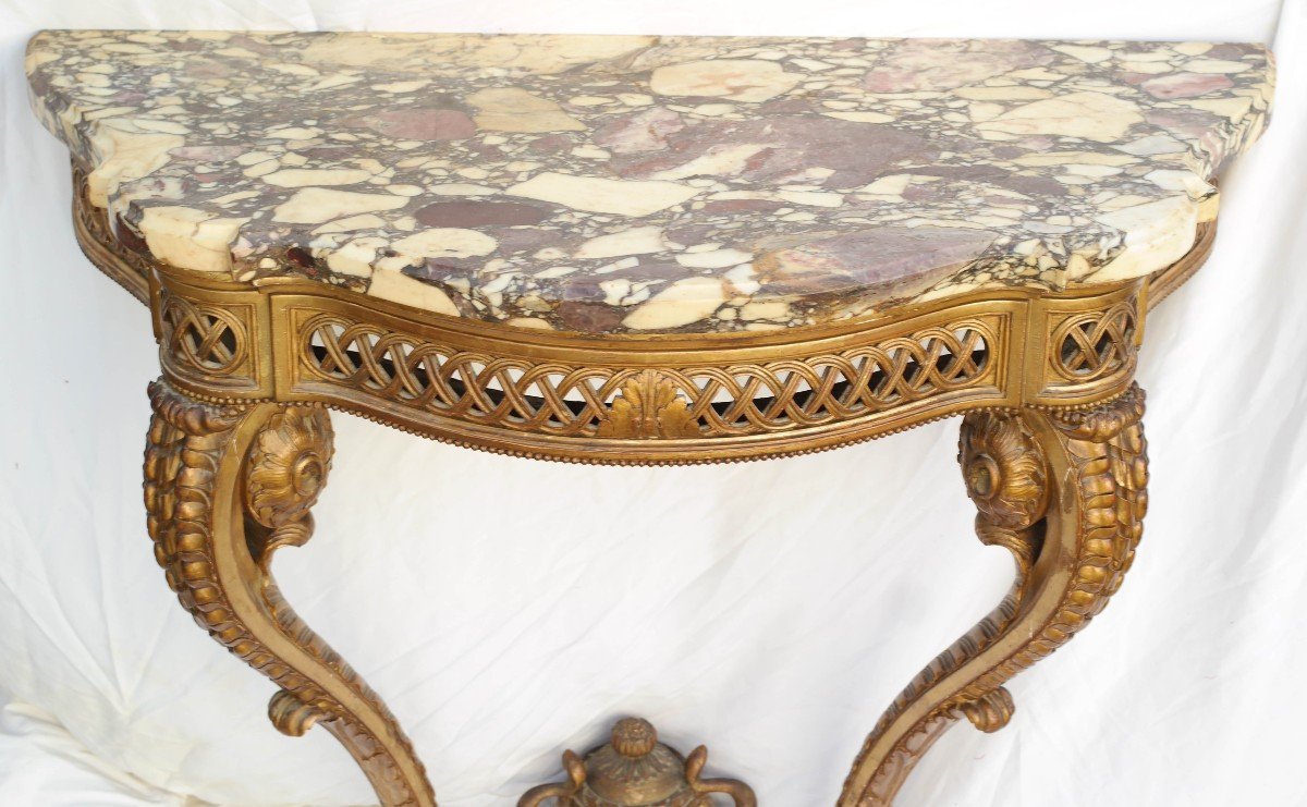 Console Aux Serpents Style Louis XVI-photo-2