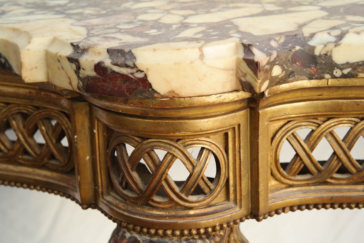Console Aux Serpents Style Louis XVI-photo-7