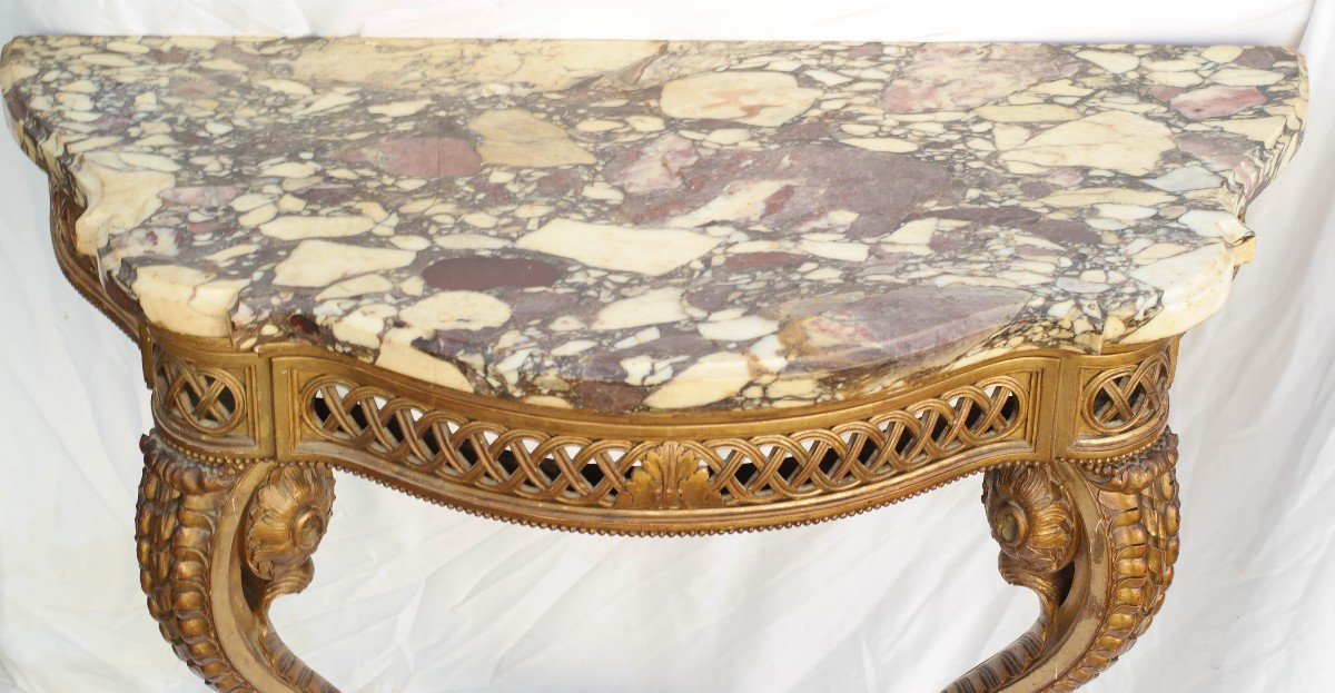 Console Aux Serpents Style Louis XVI-photo-8