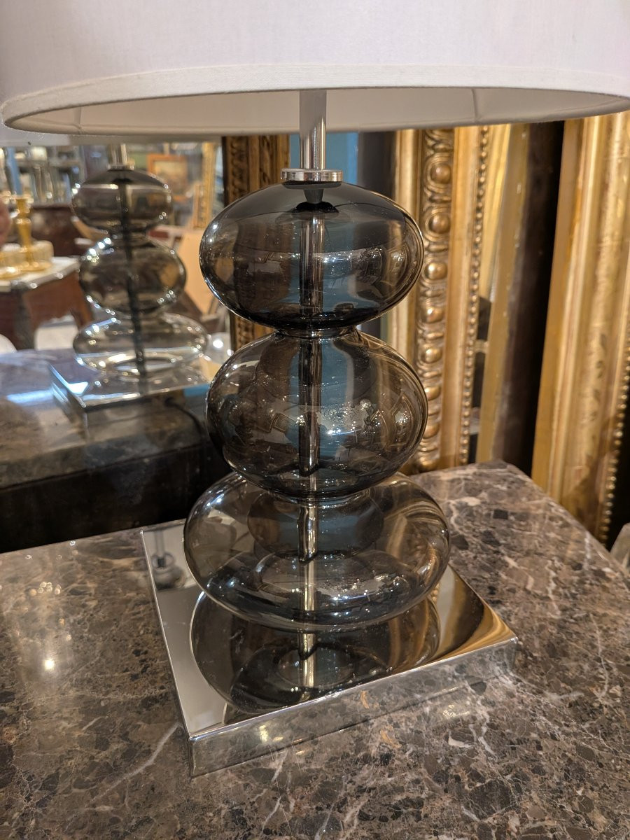 Pair Of Pebble Lamps -photo-4