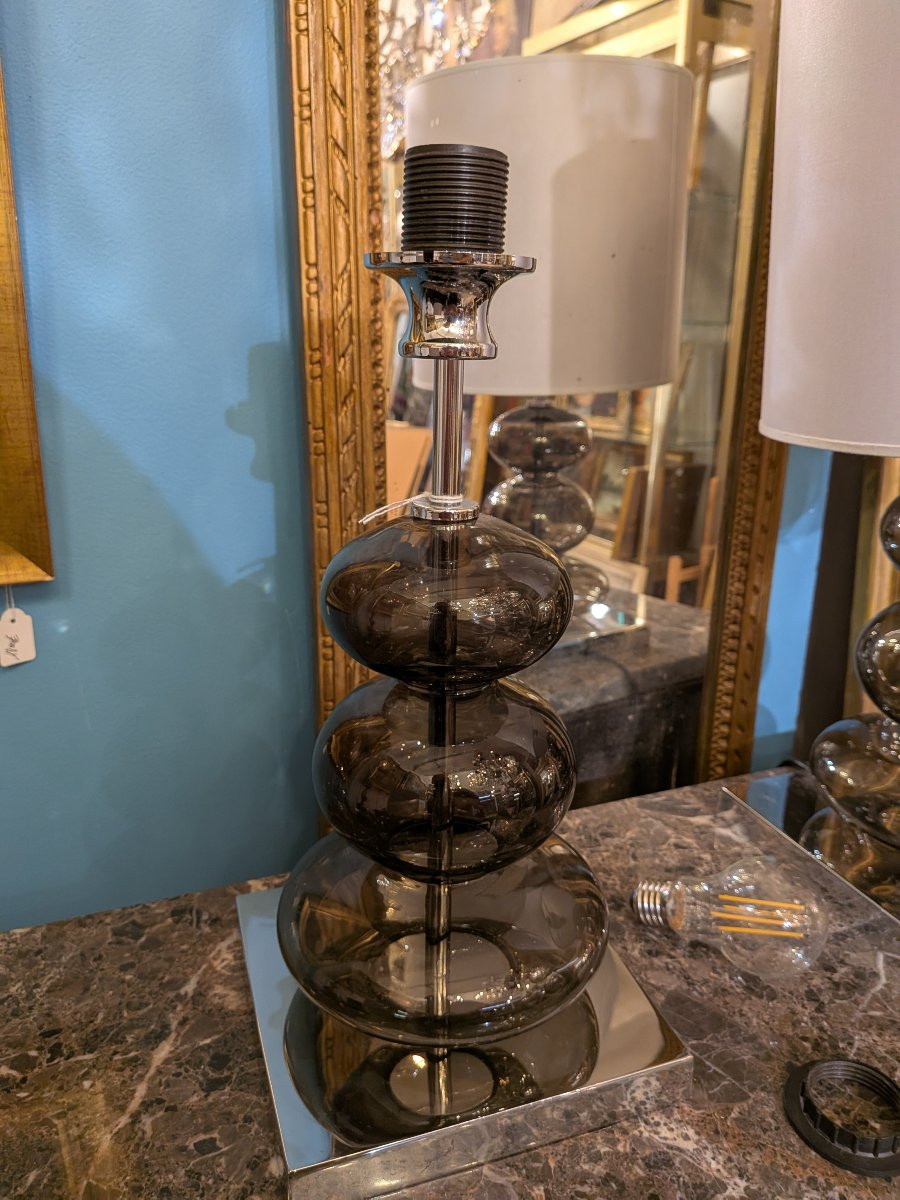 Pair Of Pebble Lamps -photo-1