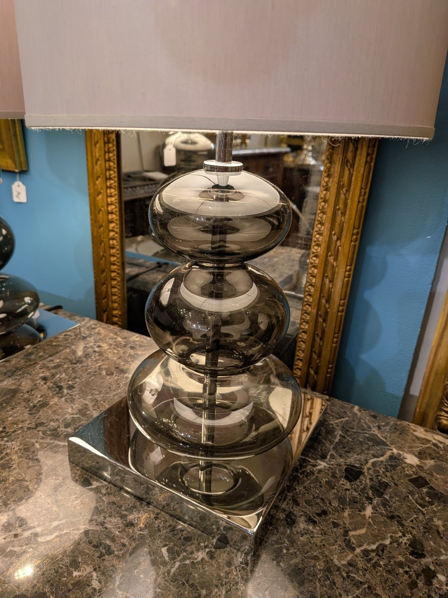 Pair Of Pebble Lamps -photo-3