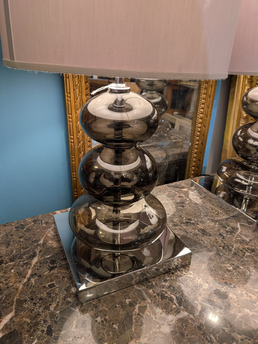 Pair Of Pebble Lamps -photo-5