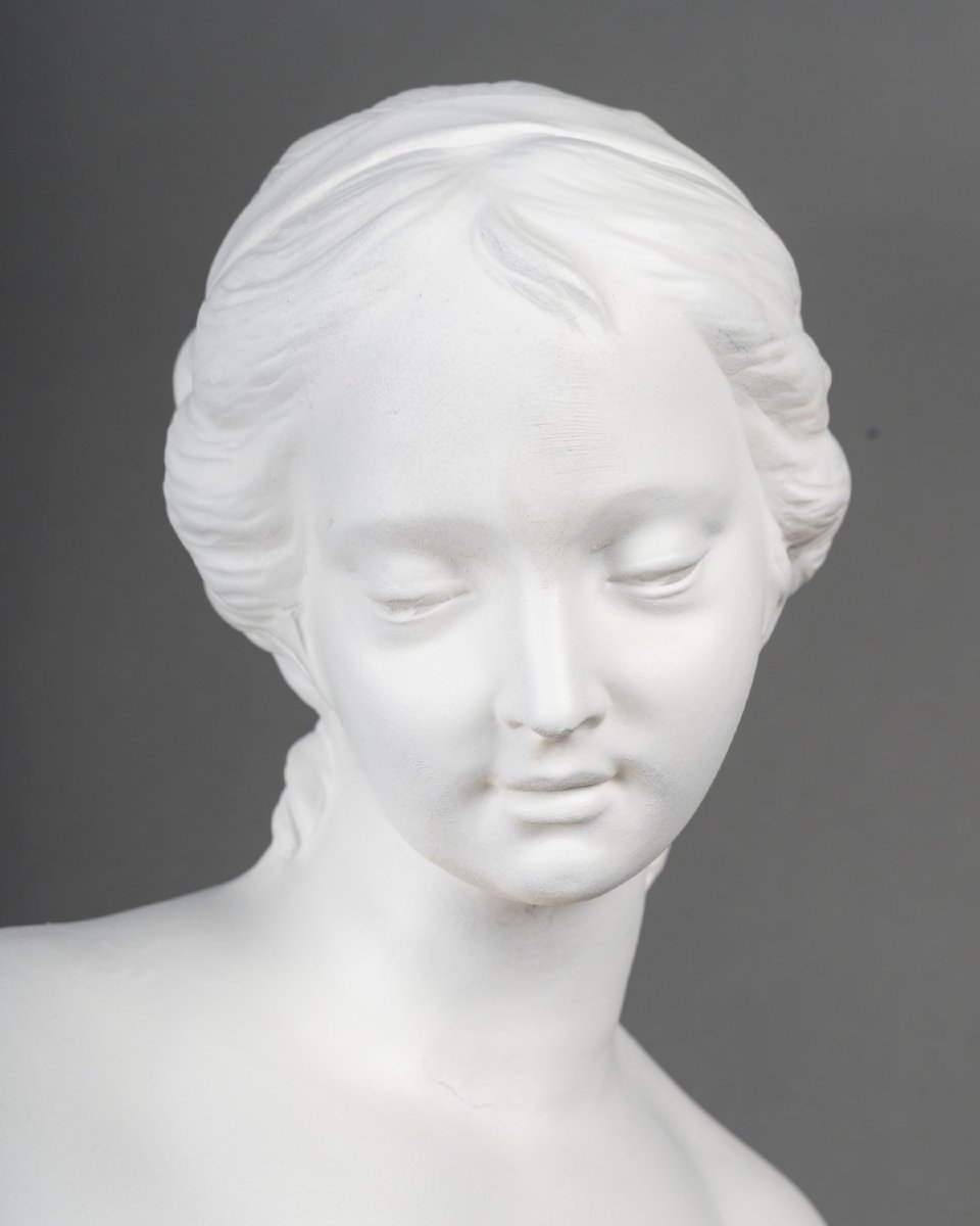 Diana In The Bath, Plaster Sculpture After Falconet-photo-3