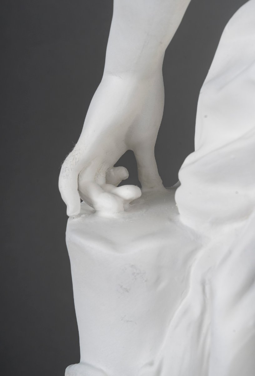 Diana In The Bath, Plaster Sculpture After Falconet-photo-4