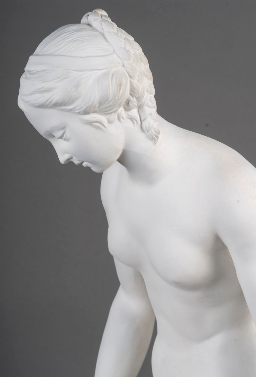 Diana In The Bath, Plaster Sculpture After Falconet-photo-5