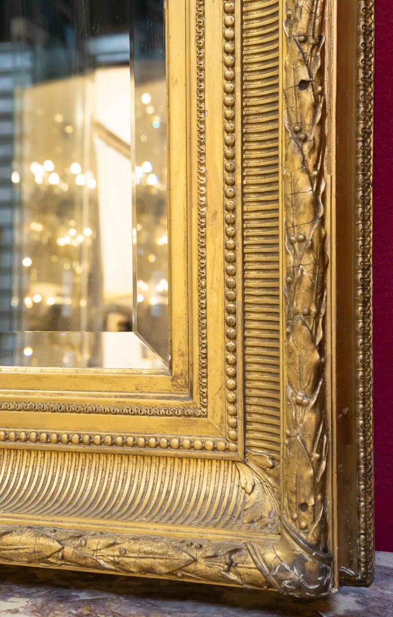 Miroir Louis XVI fin XVIIIe-photo-3