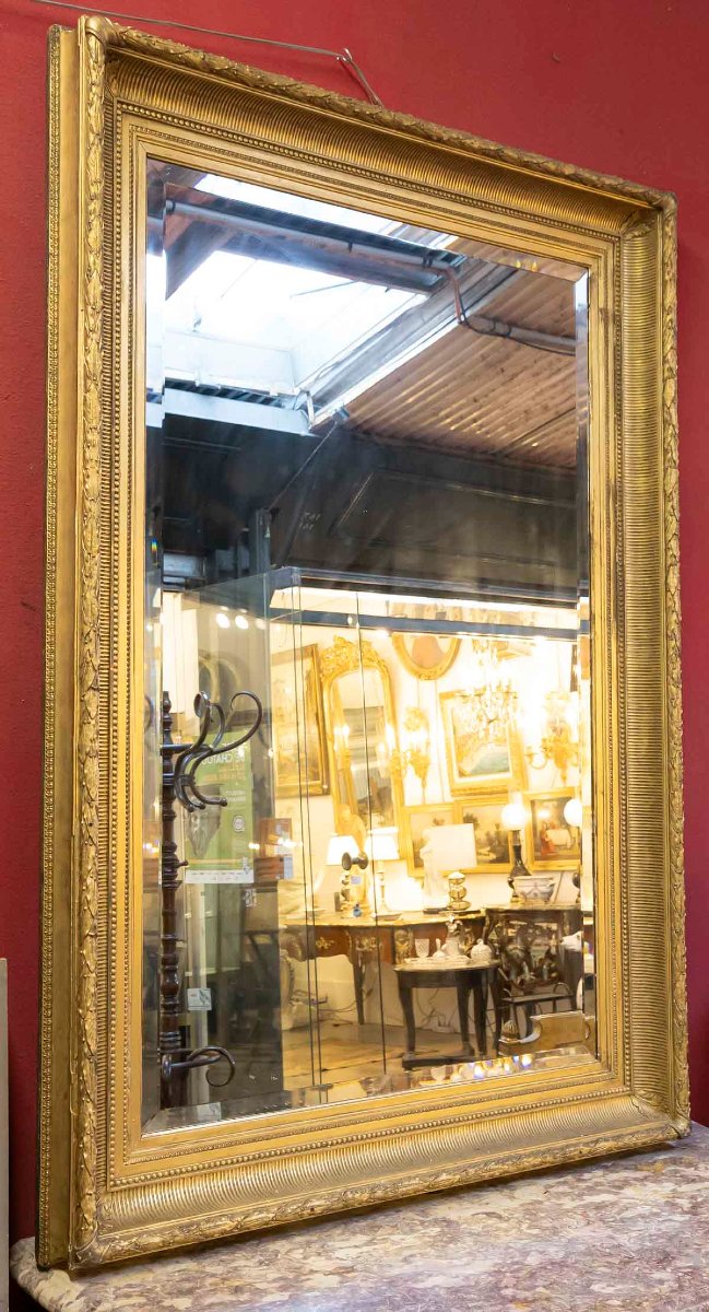 Miroir Louis XVI fin XVIIIe-photo-2