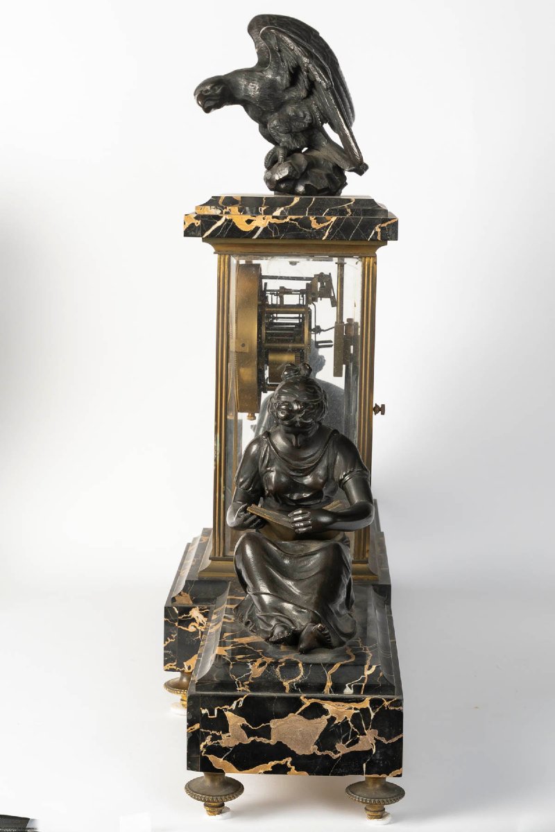 Empire-style Marble And Bronze Trim-photo-3