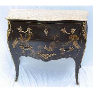 Commode Laquée Style Louis XV