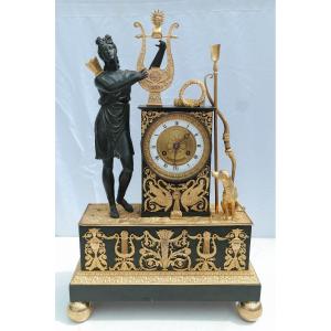 Empire Bronze Clock 