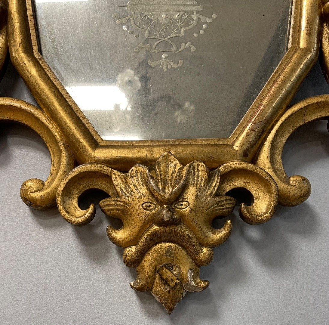 Pair Of Italian Mirrors-photo-3