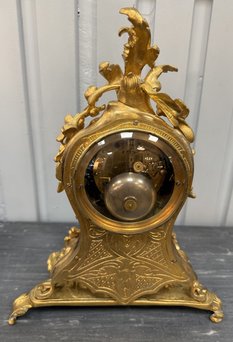 Rococo Style Bronze Cartel-photo-4