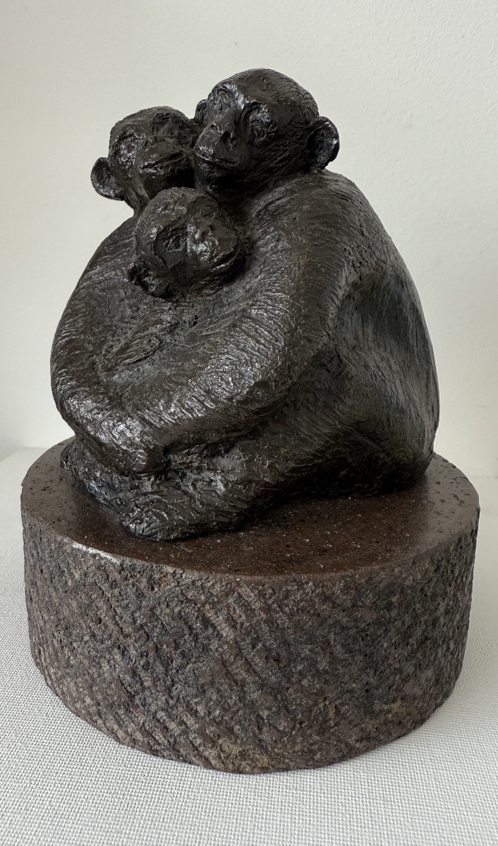Instant , Sculture en bronze-photo-2