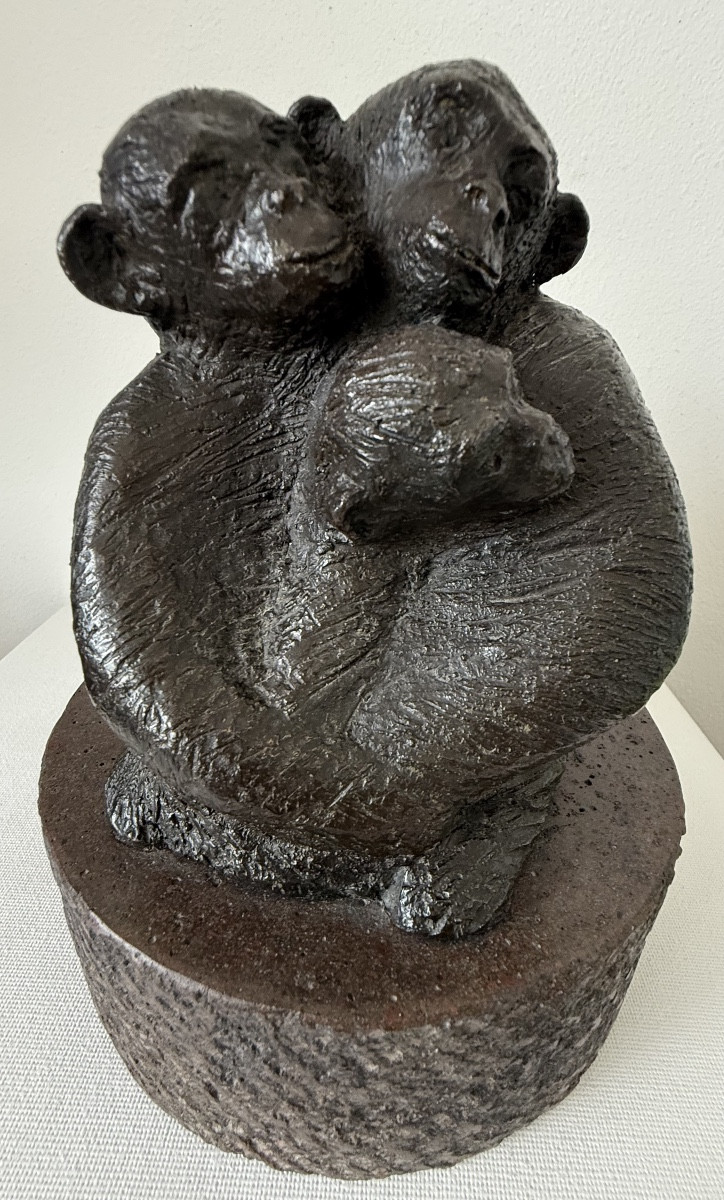 Instant , Sculture en bronze-photo-3
