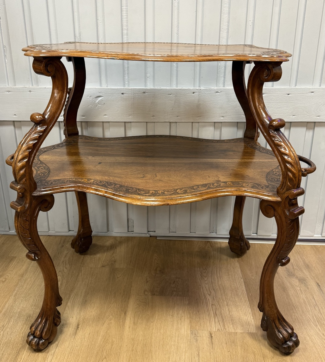 Walnut Tea Table-photo-4