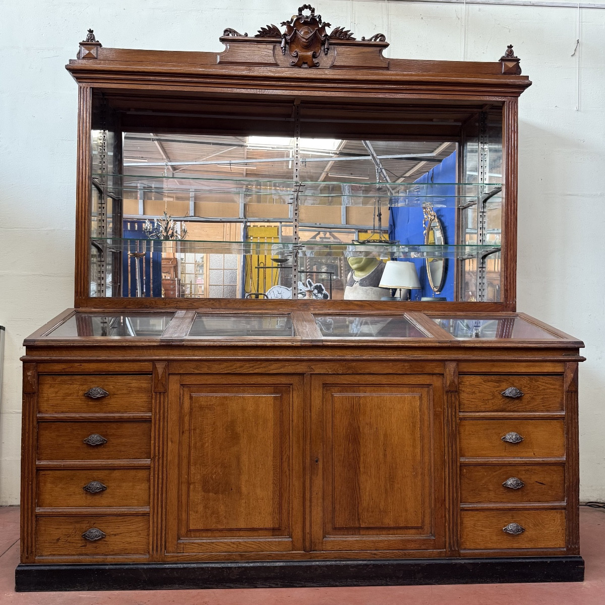 Tiered Display Cabinet 