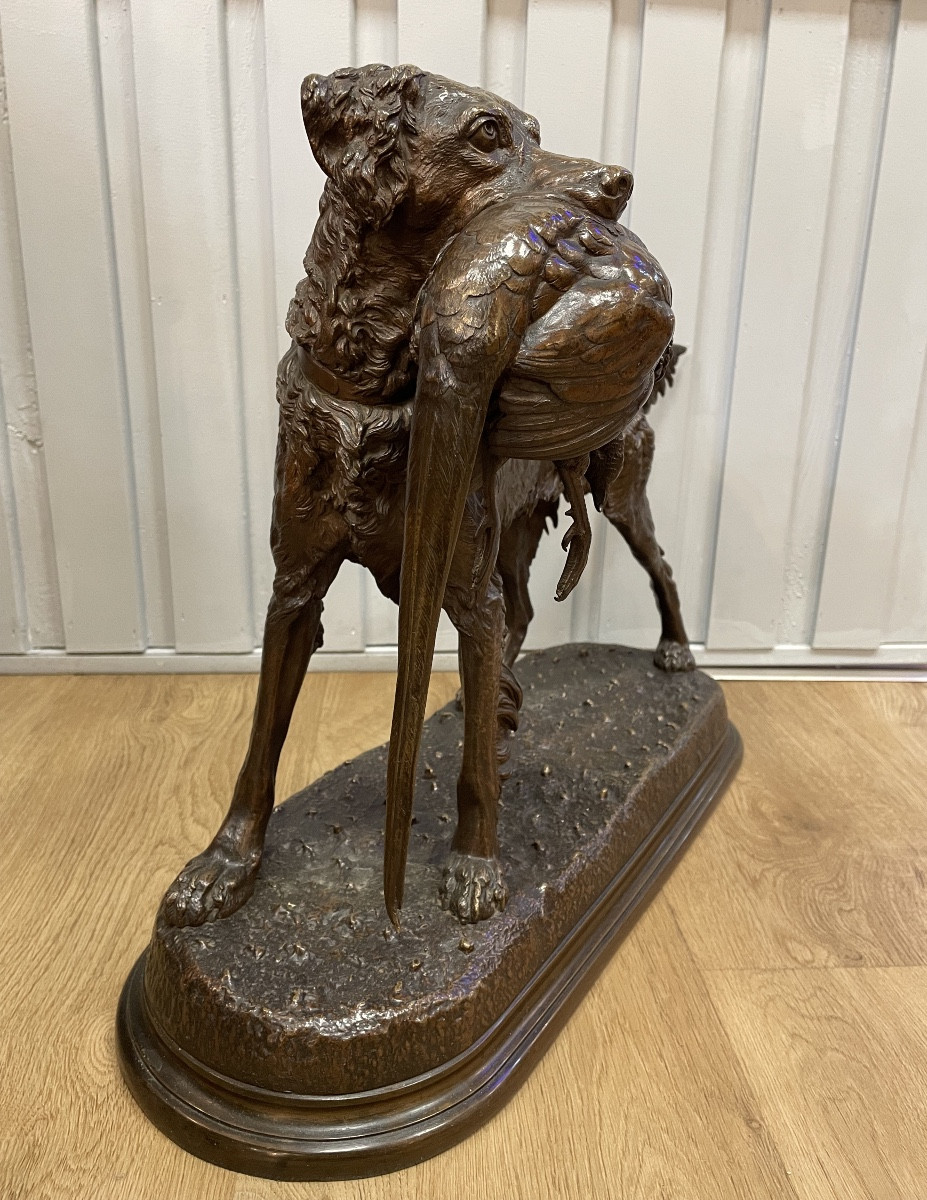 Bronze animalier signé Moignez-photo-2